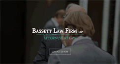 Desktop Screenshot of bassettlawfirm.com